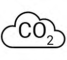Piktogramm Kohlendioxid
