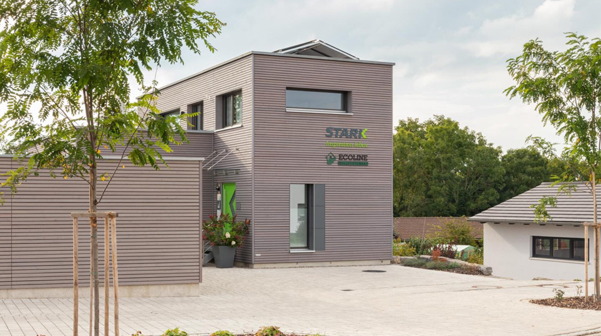 Zimmerei Stark Musterhaus von außen